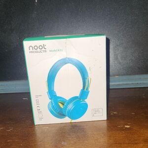 Able Blue Foldable Headphones